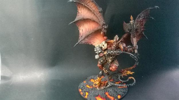 Bloodthirster of Khorne by DantesPainting