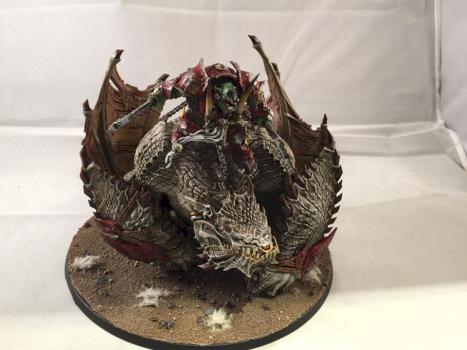 Orruk Megaboss on MawKrusha by Art Steventon