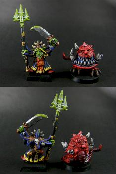 Skarsnik y Gobbla by Fanático