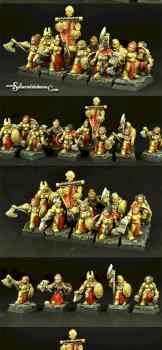 Dwarves Female Warriors by Scibor