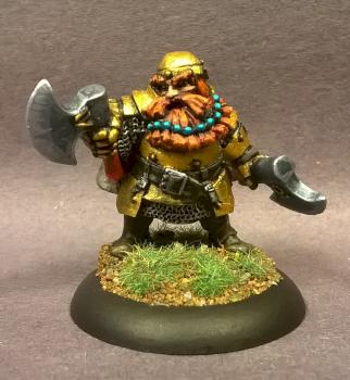 03035: Hagar, Dwarven Hero by mikecarrero