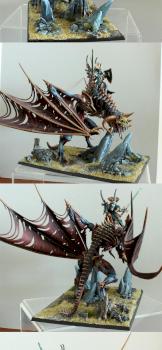 Vampire Count Lord on Zombie Dragon by actionape