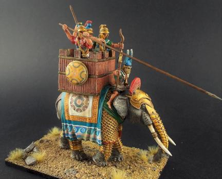 28mm Aventine Successor Elephant (Armoured) with Crew by avalonindustries2040