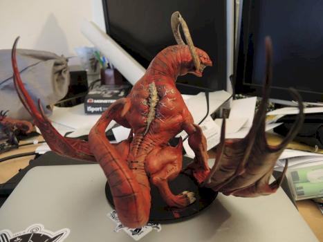 Kingdom Death - Dragon King - Back by Disel91