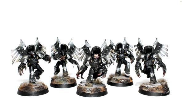 Raven Guard Dark Fury Assault Squad by ThirdEyeNuke