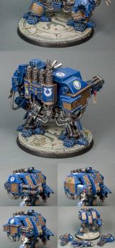 Ultramarines Venerable Dreadnought by Grimvar