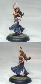 dancing girl by Theminiaturepainter