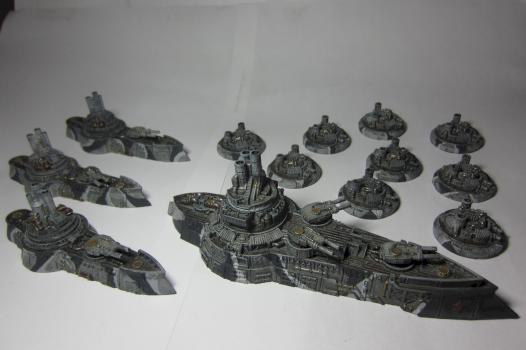 Dystopian Wars: Russian Fleet by TheIronSoldier