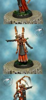 Cryx Cephalyx Overlord as Dark Eldar Homunculus by Vathaar