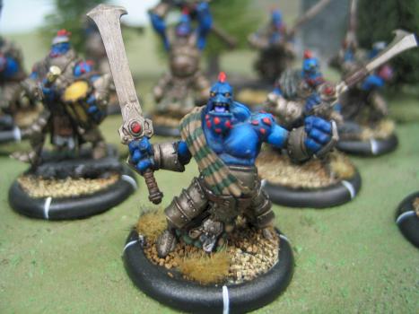 Trollbloods Fennblade Officer by tchicken