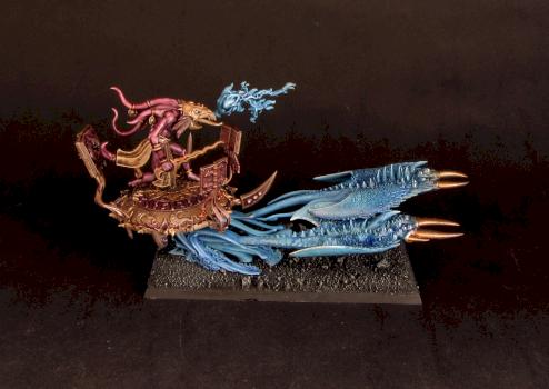 Herald of Tzeentch on Burning Chariot by medows
