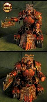 khorne lord of battle by teudge