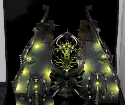 Necron Tesseract Vault by tattooman