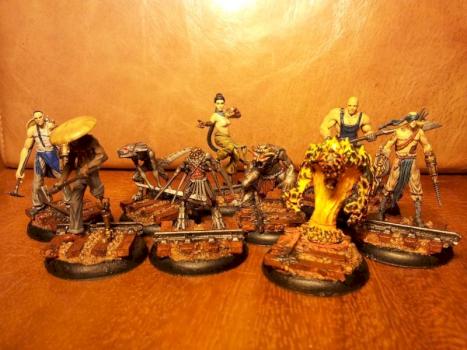 Malifaux Mei Feng Rail Crew 01 by Nickienogger