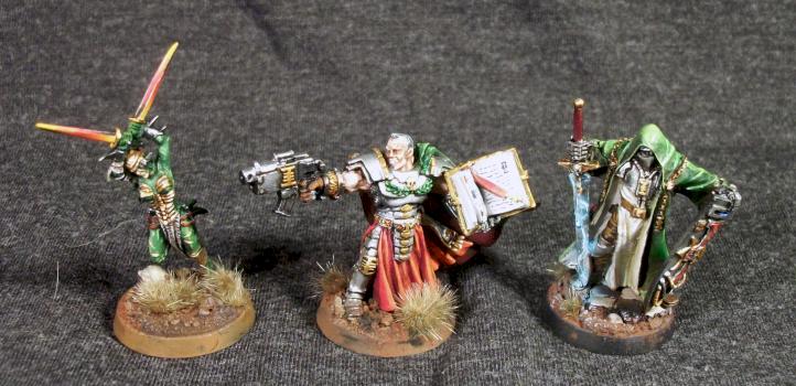 INQUISITOR AND RETINUE by Grigory