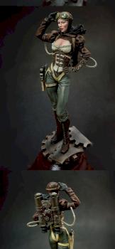 Captain Amelia Steam - Sky Pirate by dewberry1964