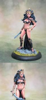 Takhisis dark queen Dragonlance by Theminiaturepainter