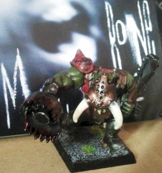 Nurgle Chaos Orc by Humanfly