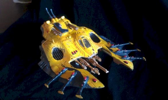 Eldar Wave Serpent by Repentis