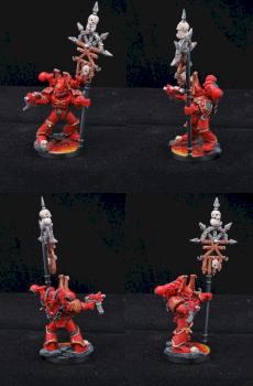 World Eaters Space Marine squad #1 Icon Bearer by Tai