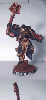 Salamander's chaplain by Brother Kadmaeus
