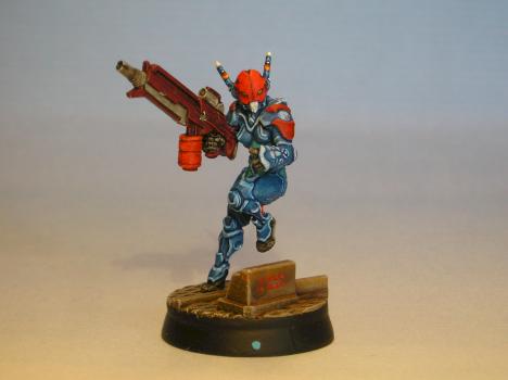 Infinity Swiss Guard HMG by Charno