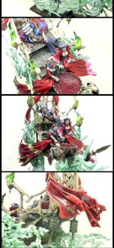 Vampire Counts Coven Throne by iotaomicron