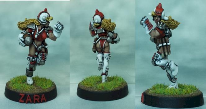 Blood Bowl: Zara the Slayer by abrennan