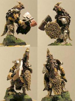 chaos warrior by DRAGONROJ