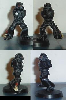 Black Templars Space Marine by Porzeczka