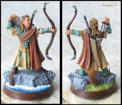 Elve archer lothlorien (elfe) LOTR by ansquer