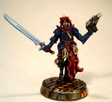 inquisitor with needle gun by draconadonid