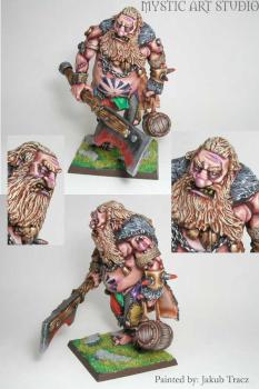 Ogre Kingdoms Slavegiant by Mystic Art Studio