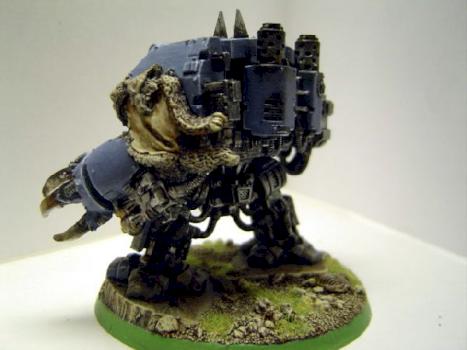 Dread vénérable space wolf --vue de dos-- by XeNoWolF