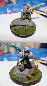Chaos Warrior Green 1991 by mulot