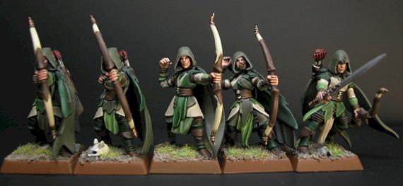 Wood Elf Scouts by Works Of Heart