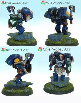 Space Marine Librarian by Rose Model Art
