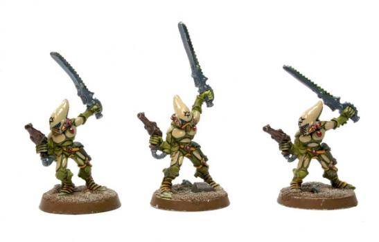Escorpiones Eldar - Eldar Striking Scarpions by cote