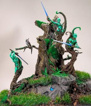 Sylvan Animae Diorama by 12 11er
