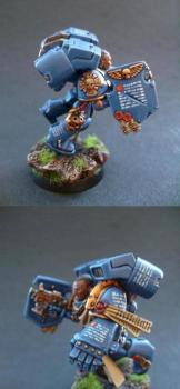 Space Marine Assault Veteran Sergeant by Maximus psg