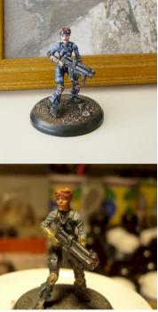 Captain H Newton by Fana