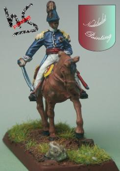 Italeri - Prussian Officer on horseback 20mm by HerrFranz