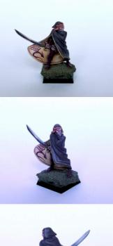 Aenur, The Sword of Twilight or Dark Elf Assassin by johnnykangur