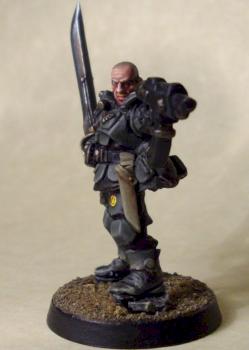 Kasrkin Veteran Sergeant by Fetch The Gimp