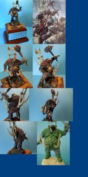 Converted Ogre Tyrant - GD Finalist 2006 by thistledoo minis