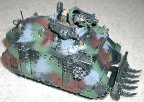 Imperial Guard Razorback Command Tank by Freakazoid