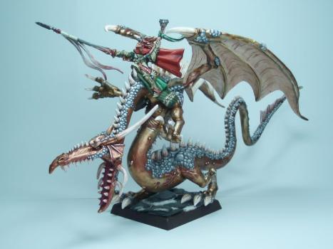 Golden elf dragon. by Blom