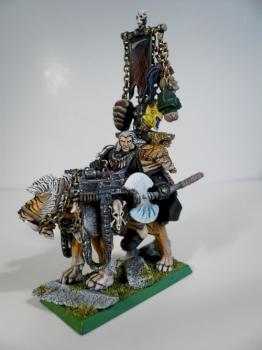 Tiger Riding Wolf Lord by EricTheFat