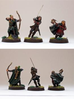 Aragorn, Legolas and Gimli by Sigmar3