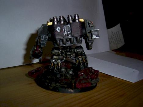 BLACK TEMPLARS VENERABLE DREADNOUGHT back by Waldwolf